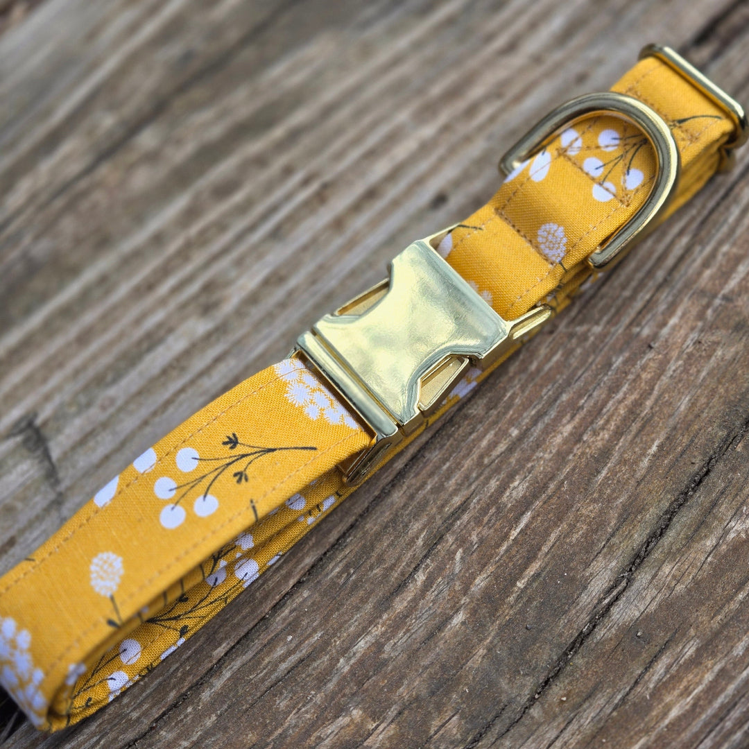 Mustard Floral Set