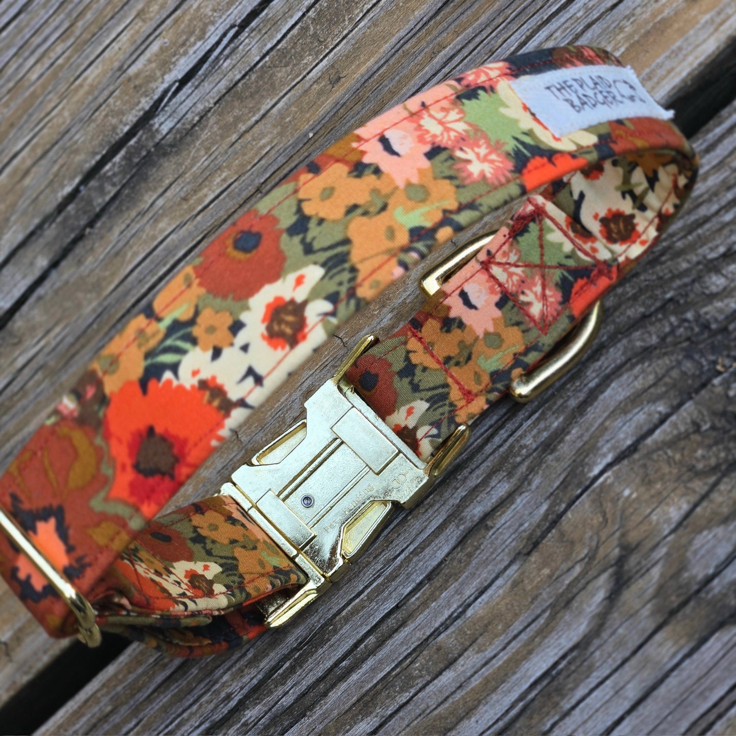 Fall Blooms Dog Collar