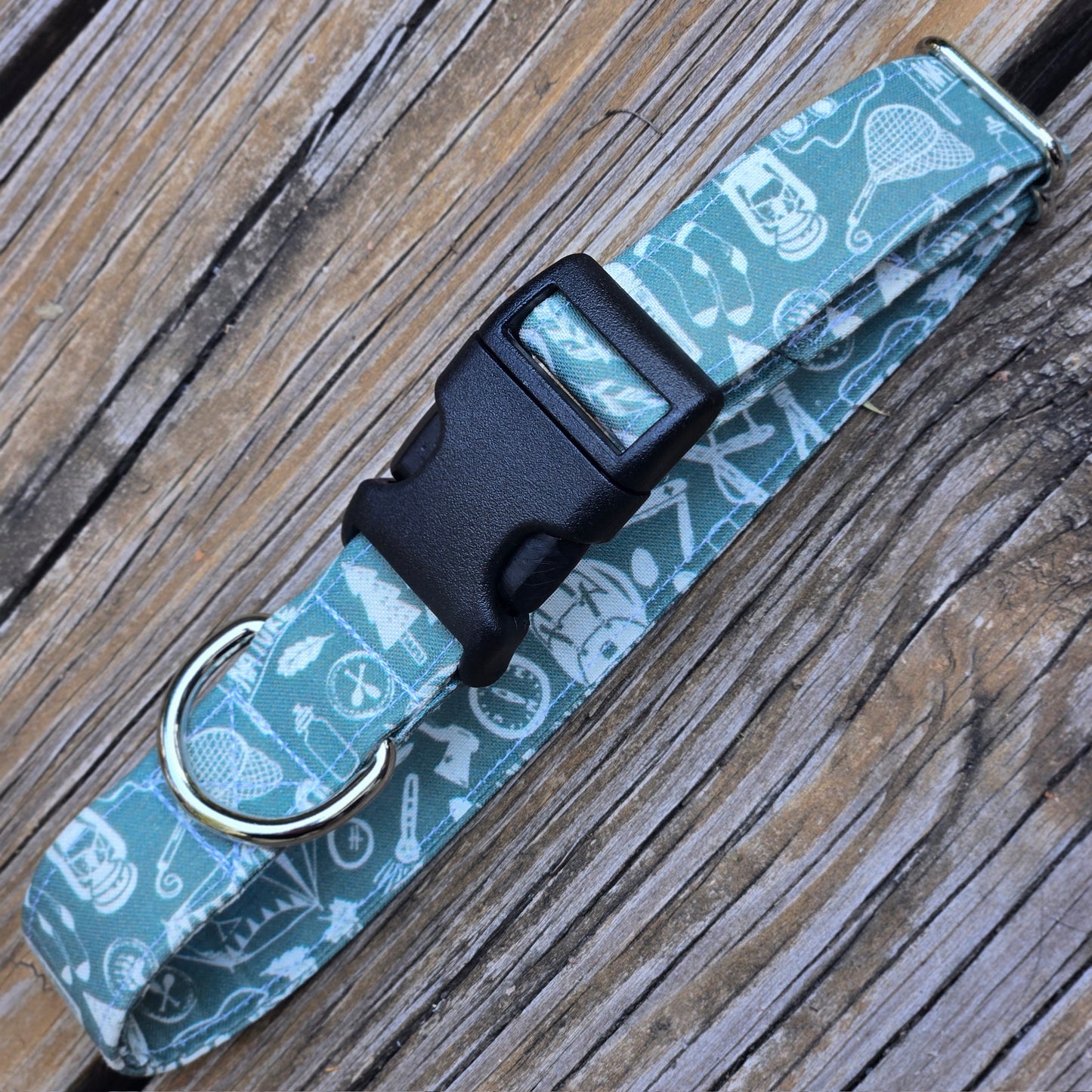 Go Camping Dog Collar