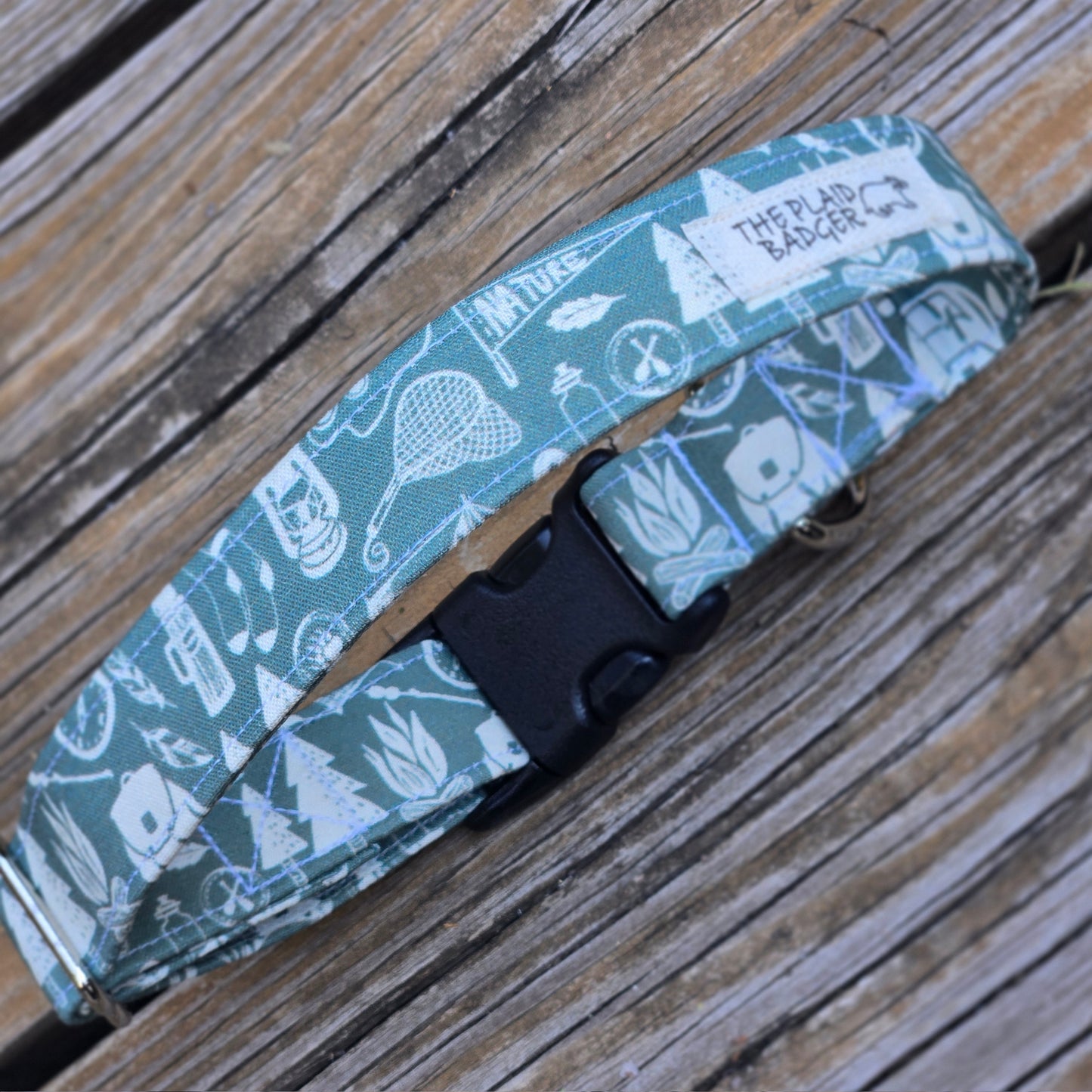 Go Camping Dog Collar