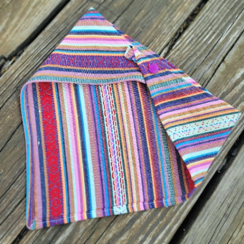 Bright Multicolor Boho Dog Bandana