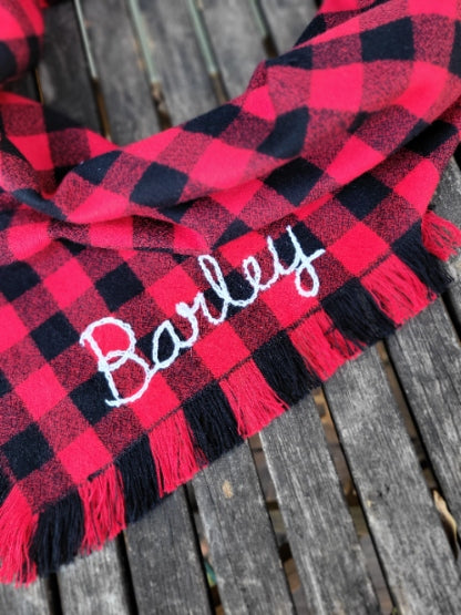 Classic Buffalo Plaid Dog Bandana