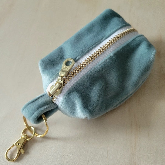 Velvet Waste Bag Holder - Eucalyptus