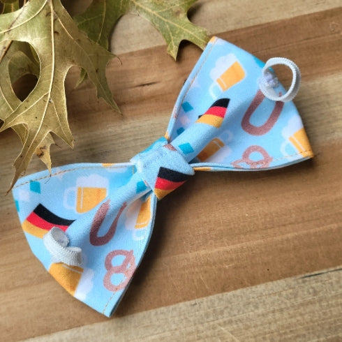 German Oktoberfest Dog Bow Tie