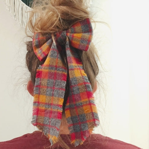 Kansas City Chiefs Themed Hair Bow
