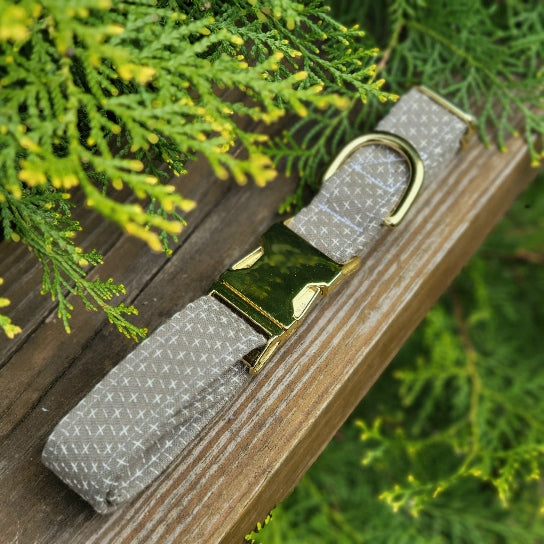 Mushroom Woven Dog Collar