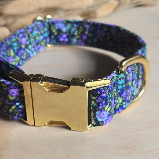 Provence Floral Dog Collar