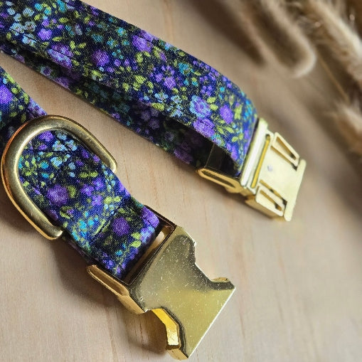 Provence Floral Dog Collar