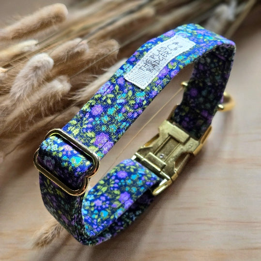 Provence Floral Dog Collar