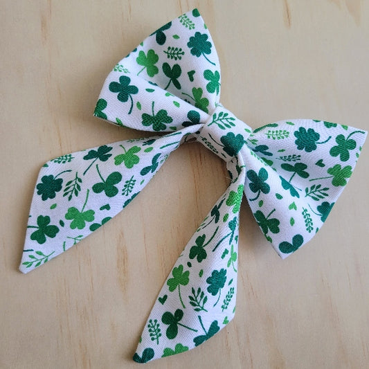 Shamrock Fancy Dog Bow