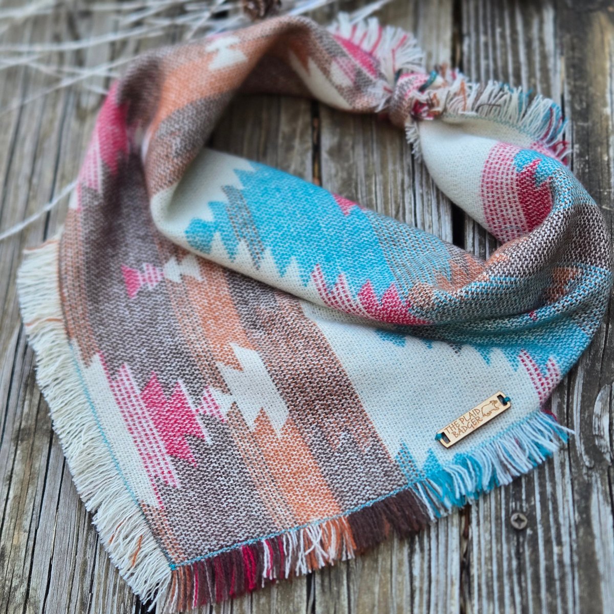 Aspen Knit Dog Bandana