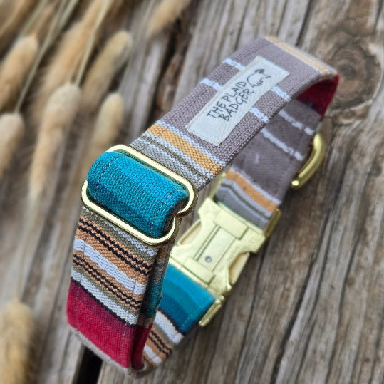 Taupe Southwest Dog Collar
