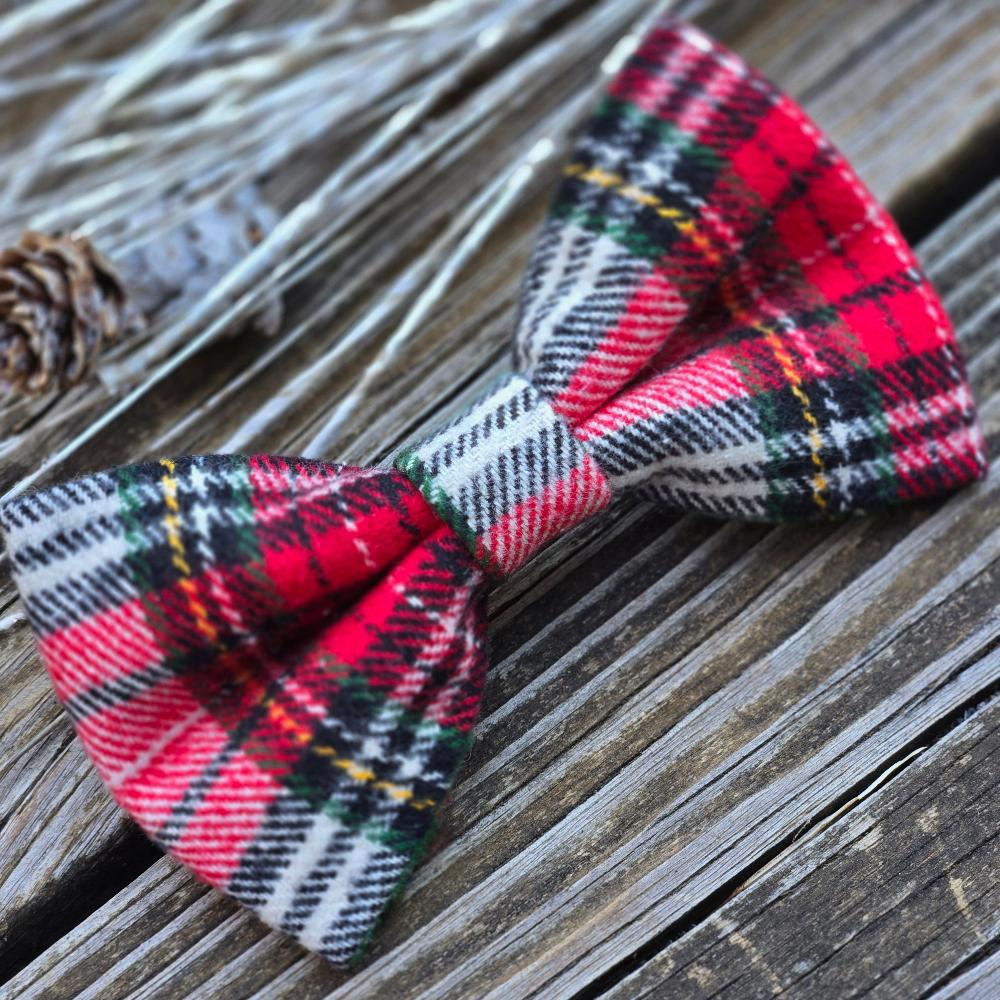 Tree Farm Dog Bow Tie