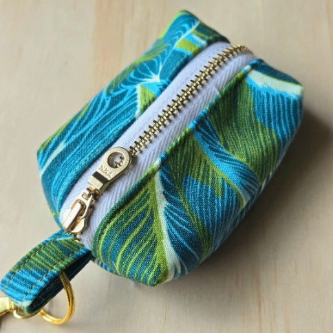 Tropical Leaves Waste Bag Holder