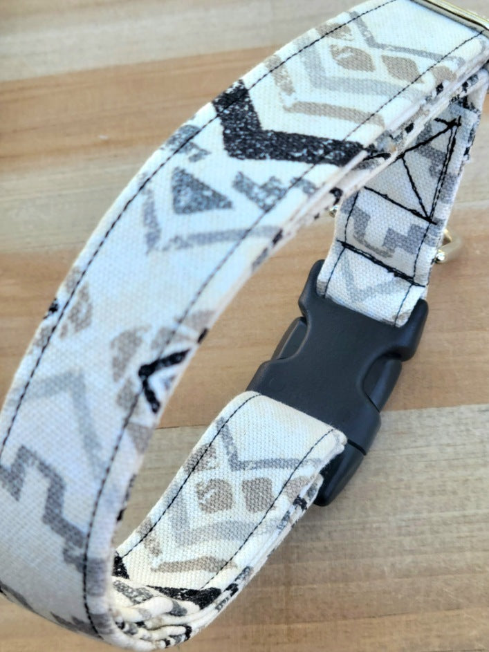 Canvas Aztec Dog Collar