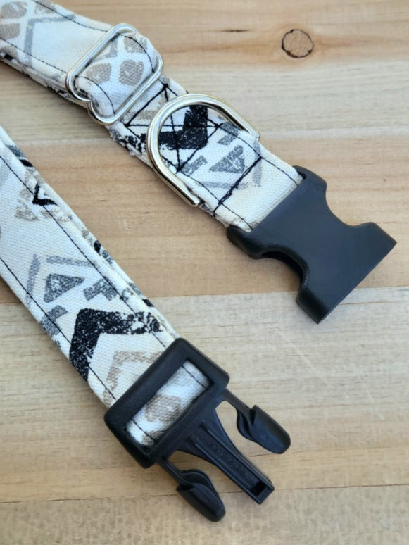 Canvas Aztec Dog Collar