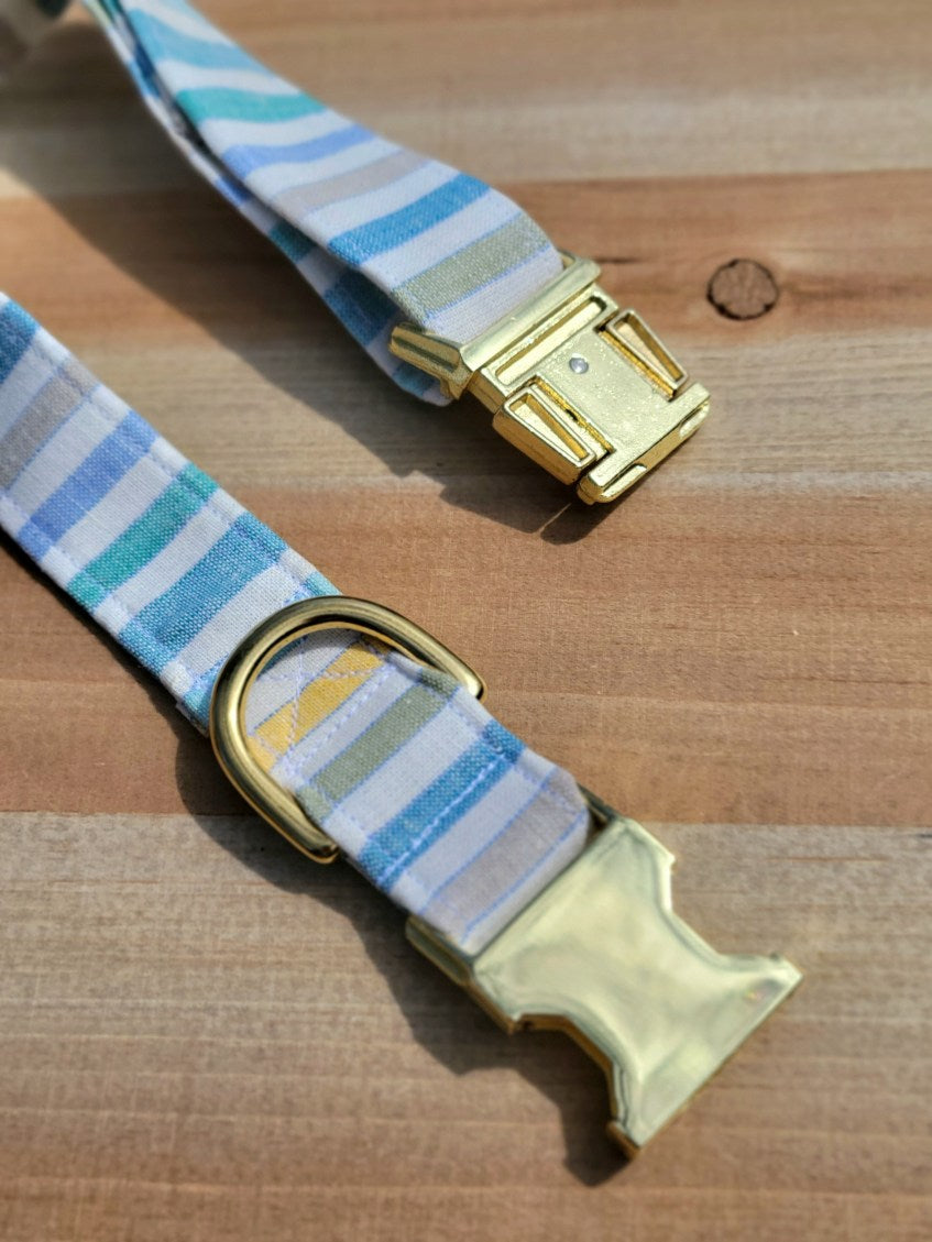 Seconds Sale - Pastel Stripe Dog Collar