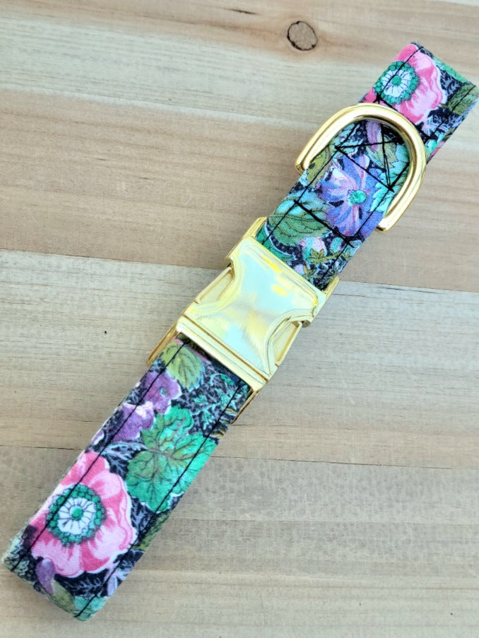Vintage Garden Dog Collar