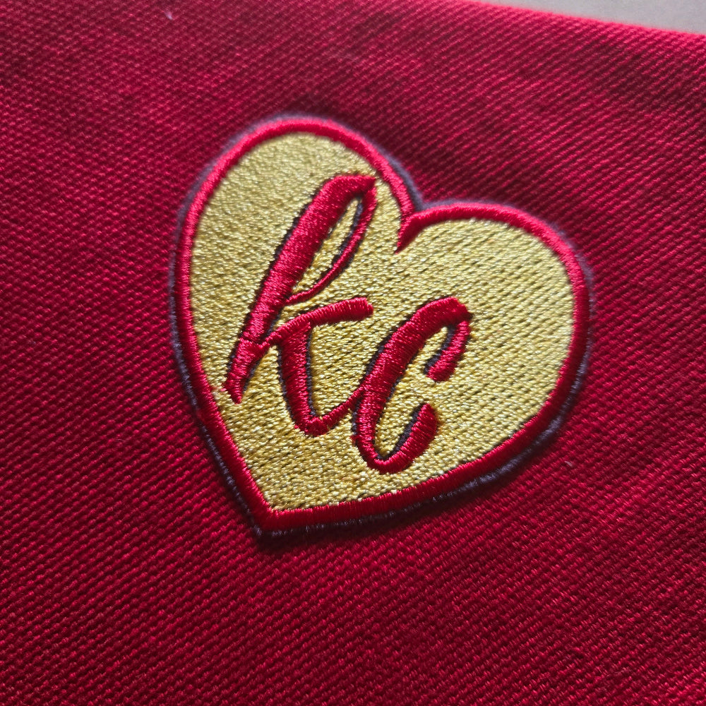 KC Heart Dog Bandana