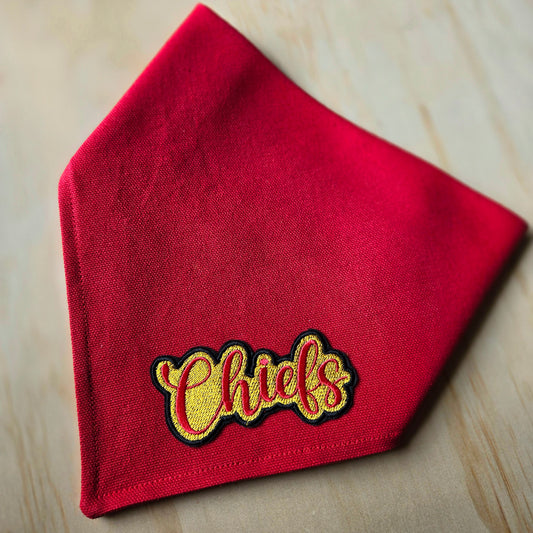 Chiefs Dog Bandana