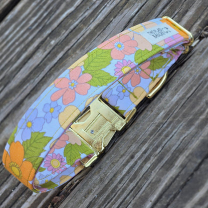 Hippie Floral Dog Collar