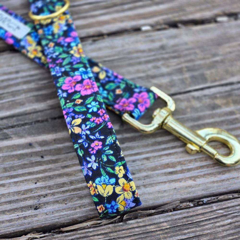 Springtime Flowers Dog Leash