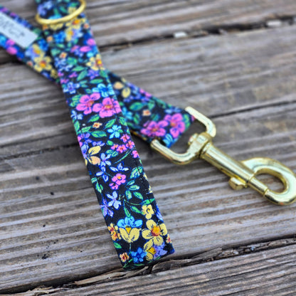 Springtime Flowers Dog Leash