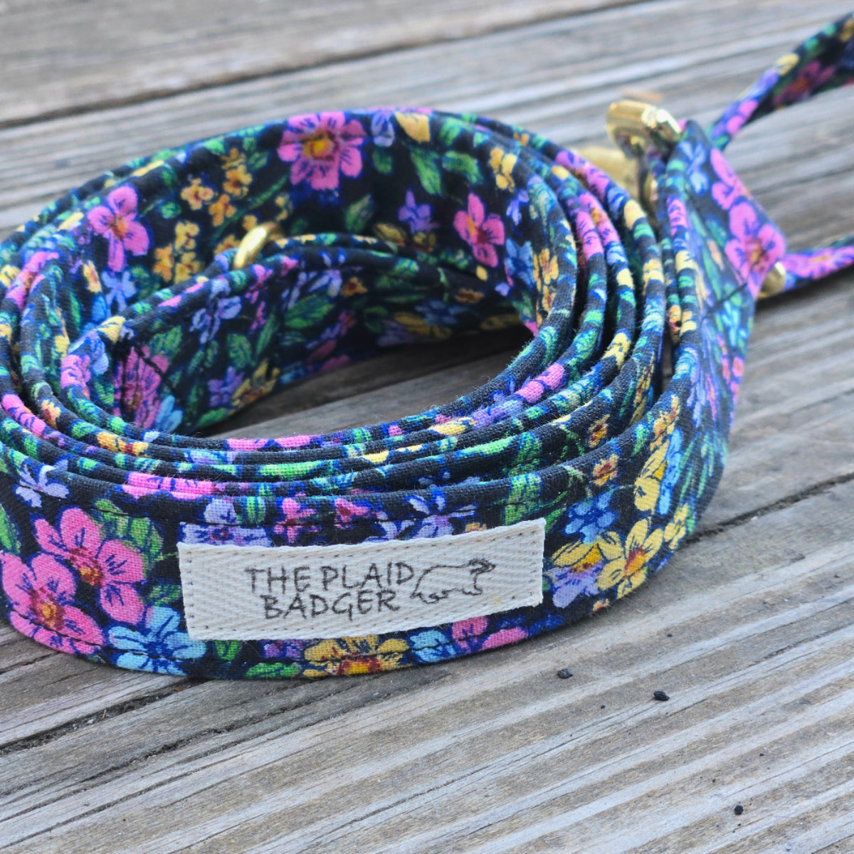 Springtime Flowers Dog Leash