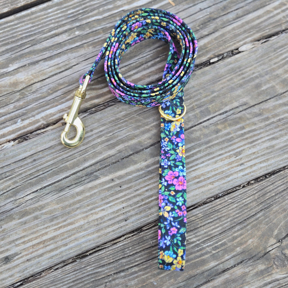 Springtime Flowers Dog Leash