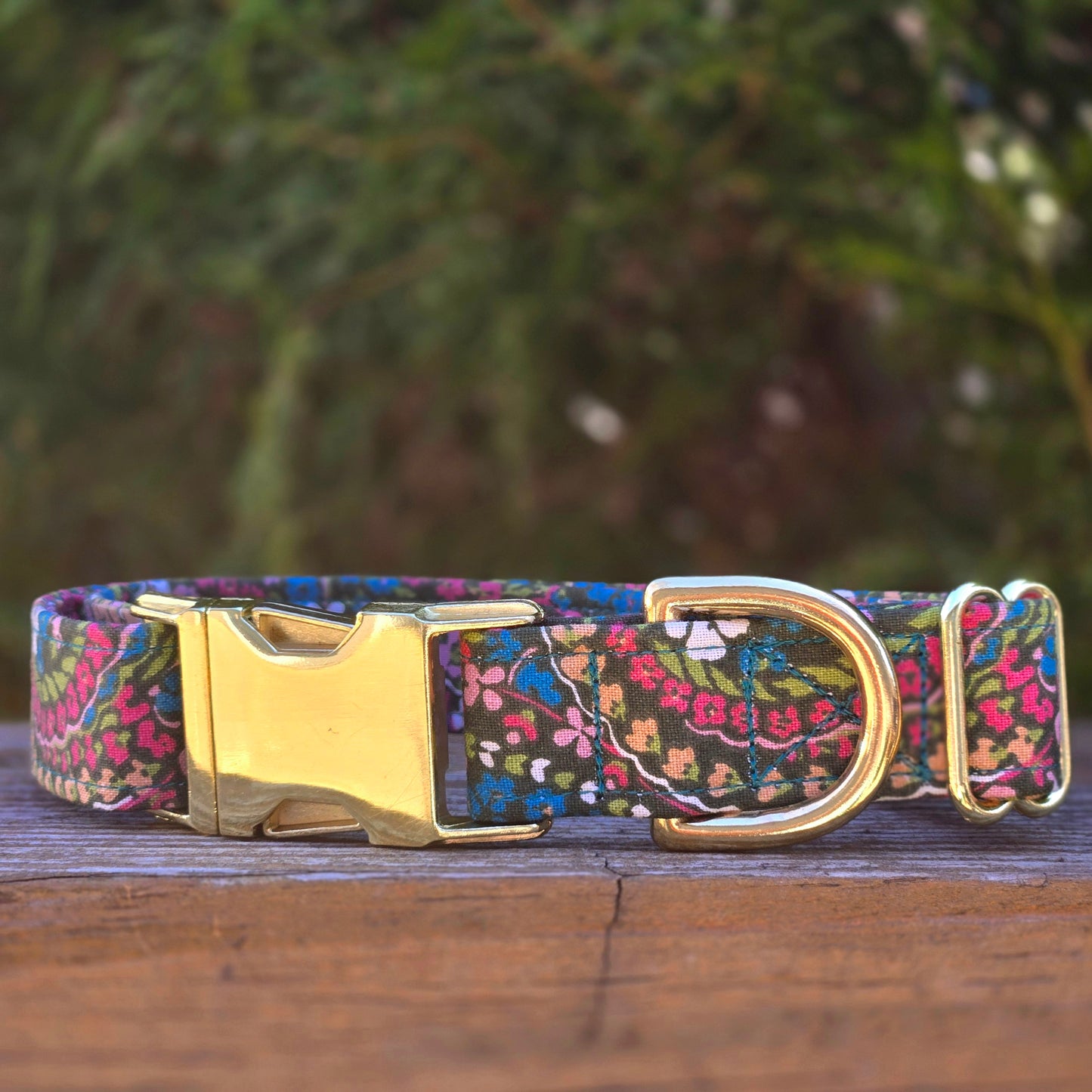 Boho Paisley Dog Collar