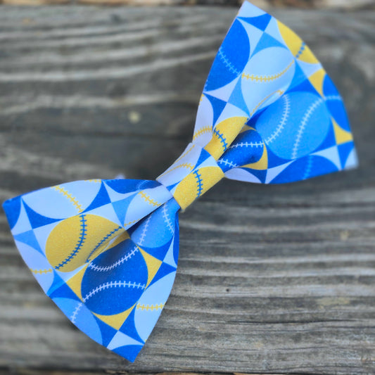 Baseball Dog Bow Tie