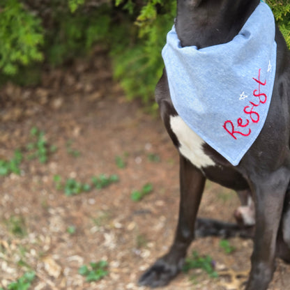Resist Dog Bandana- Summer Edition