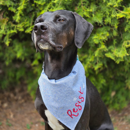 Resist Dog Bandana- Summer Edition