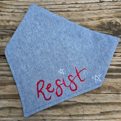 Resist Dog Bandana- Summer Edition