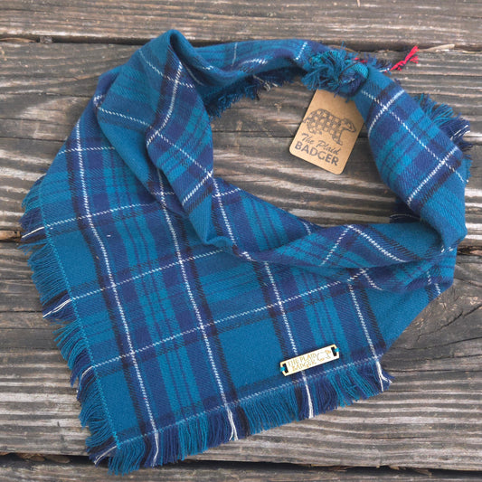Cascadia Plaid Dog Bandana