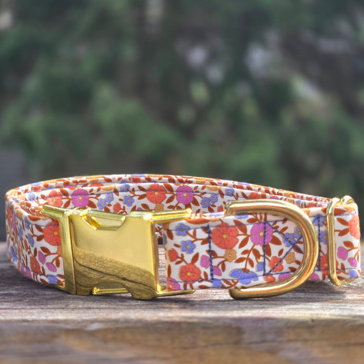 Multi Floral Dog Collar (Copy)