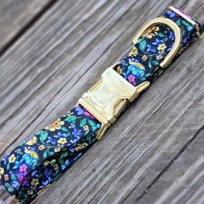 Springtime Flowers Dog Collar
