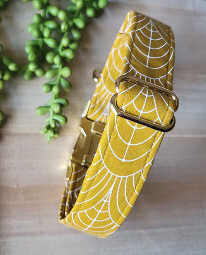 Art Deco Dog Collar - Golden