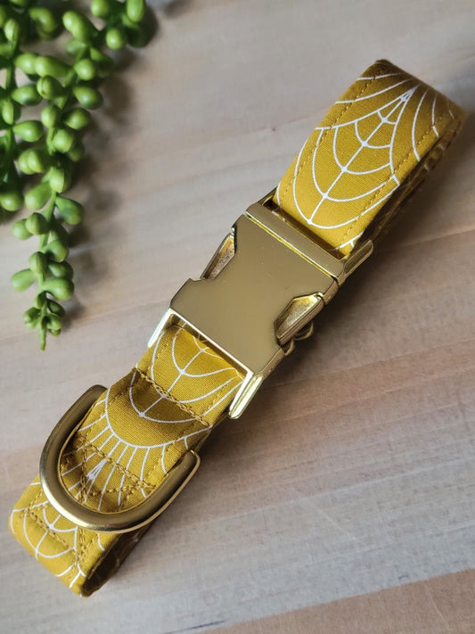 Art Deco Dog Collar - Golden