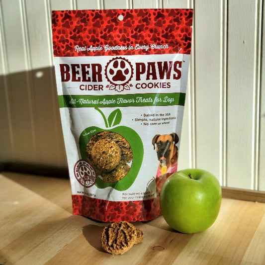 Beer Paws Apple Cider Cookie Dog Treats