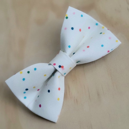 Birthday Confetti Dog Bow Tie