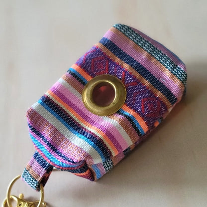 Bright Multicolor Boho Waste Bag Holder