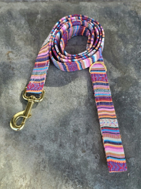 Bright Multicolor Boho Dog Leash