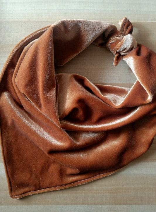 Velvet Bandana - Copper