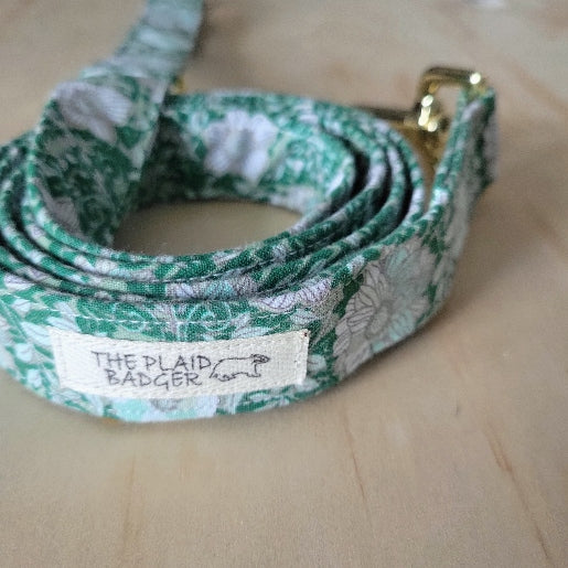 Emerald Primrose Dog Leash