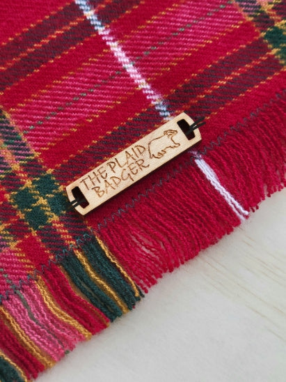 Jolly Plaid Dog Bandana