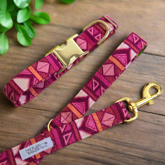Magenta Aztec Set