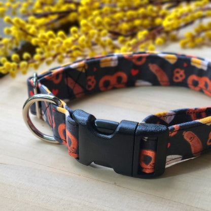 Oktoberfest Dog Collar - Black