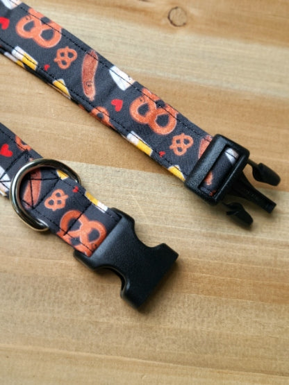 Oktoberfest Dog Collar - Black