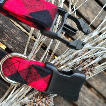 Classic Buffalo Plaid Dog Collar